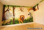 Busy Jungle Mural