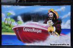 Captain Morgan Window Painting 